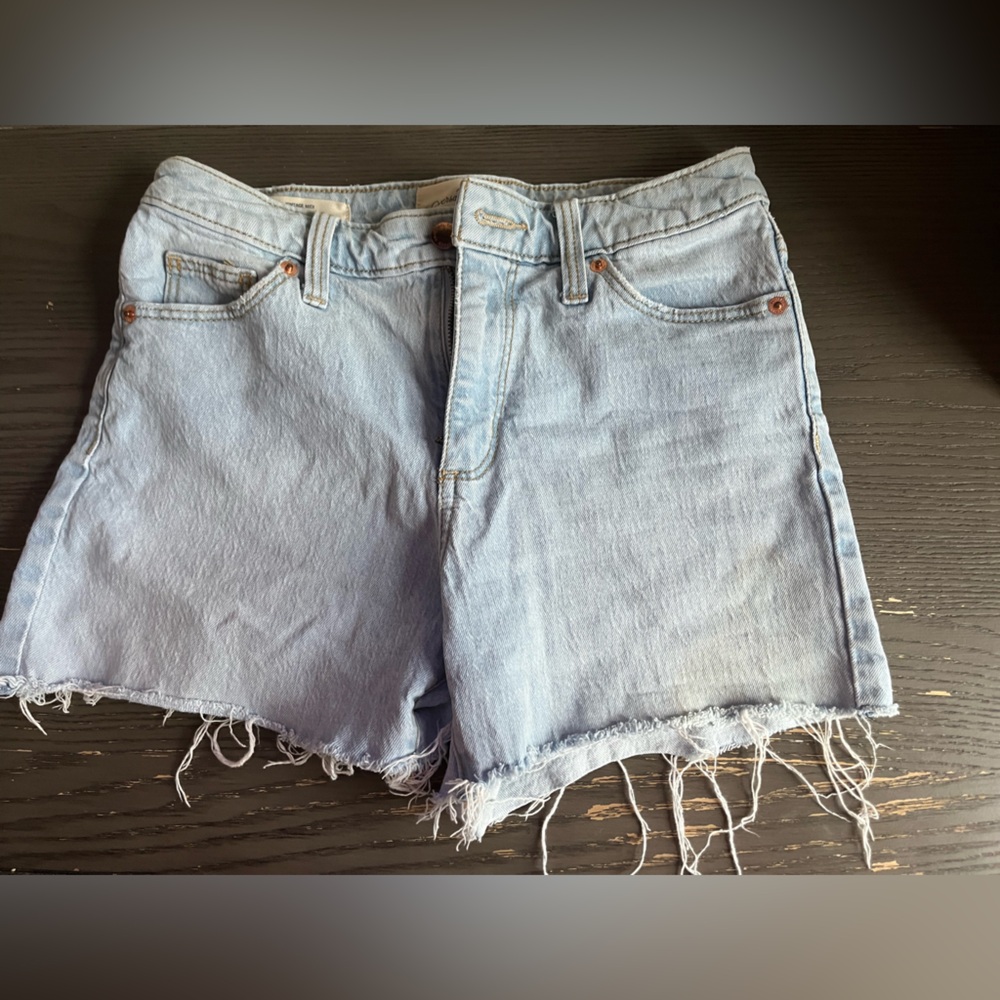 Light Blue Denim Women's Shorts